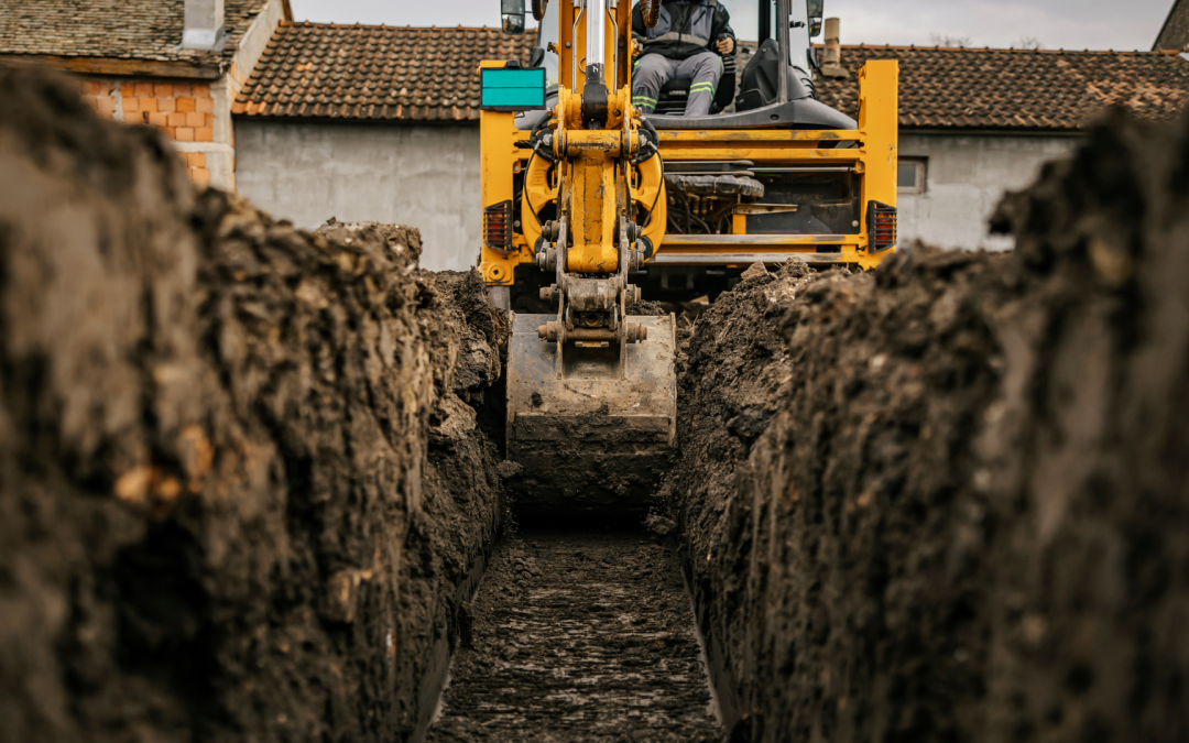 Image of groundworks taking place